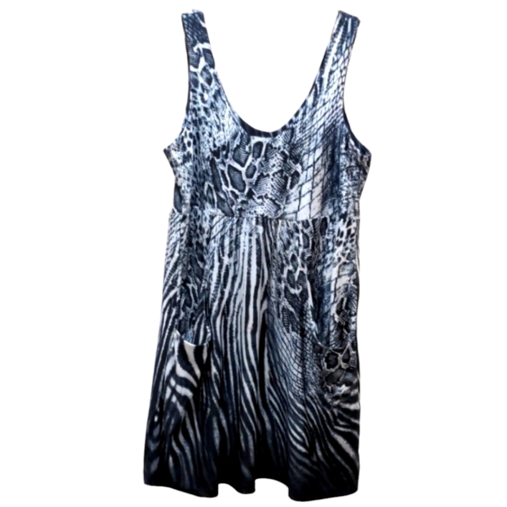 J. Valdi Women's Animal Print Dress Size L